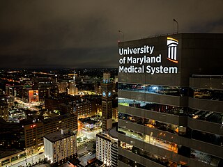 <span class="mw-page-title-main">University of Maryland Medical System</span> Not-for-profit corporation based in Baltimore, Maryland