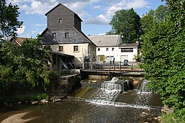 Wehr und Mühle in Unterkonnersreuth