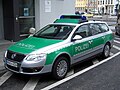 Streifenwagen VW Passat der Polizei