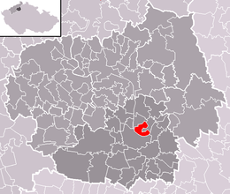 Vědomice - Carte