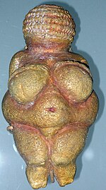 The Venus of Willendorf, c. 23,000 BC Venus von Willendorf anagoria.JPG