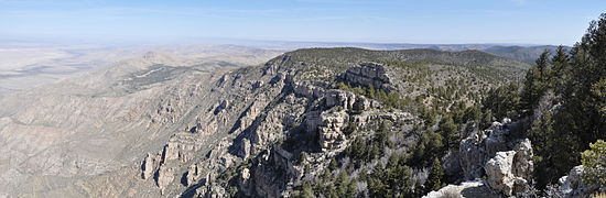 View north from Bush Mountain, Texas