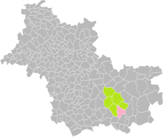Villeherviers dans le canton de Romorantin-Lanthenay en 2016.