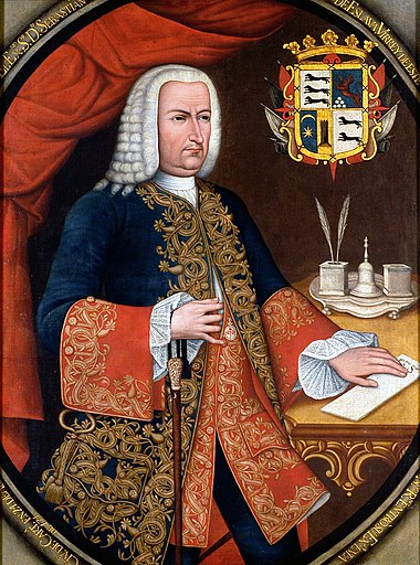 Sebastián de Eslava, Viceroy of New Granada from an 18th-century painting