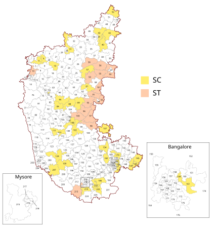 Circonscriptions du parlement du Karnataka