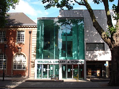 How to get to Walsall Central Library with public transport- About the place