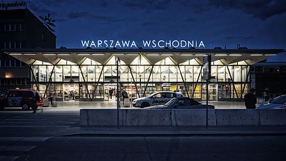 How to get to Warszawa Wschodnia with public transit - About the place