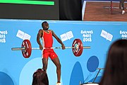 Deutsch: Gewichtheben bei den Olympischen Jugendspielen 2018; Tag 2, 10. Oktober 2018; Jungen 62 kg English: Weightlifting at the 2018 Summer Youth Olympics at 8 October 2018 – Boys' 62 kg