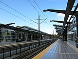 Wet Mount Baker Station platform.jpg