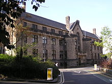 The Glasgow University Union's building at No. 32 University Avenue Wfm glasgow university union.jpg