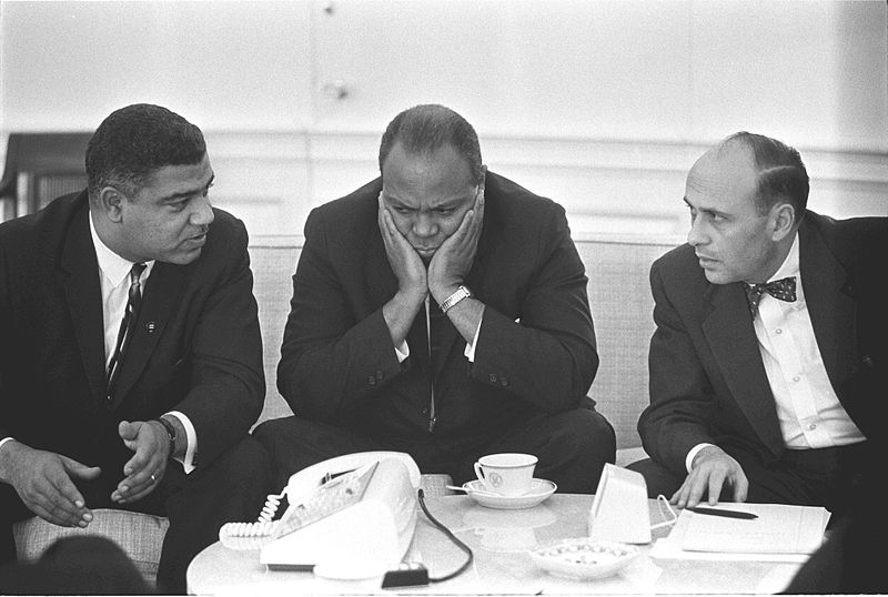 File:Whitney Young, James Farmer, Lee White.jpg