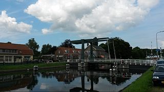 Wilhelminadorp Village in Zeeland, Netherlands