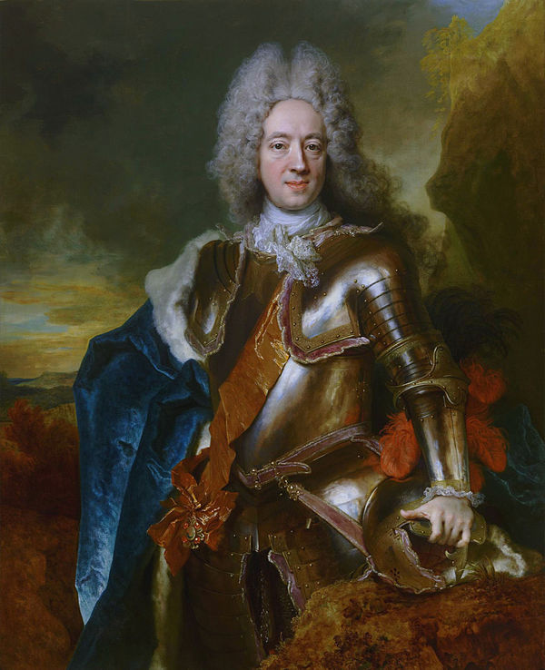 William Hyacinth, the Catholic Fürst of Nassau-Siegen. Portrait by Nicolas de Largillière, 18th century. Mauritshuis, The Hague.