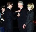 William S. Cohen presents President Clinton the Department of Defense Medal for Distinguished Public Service (cropped).jpg