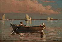 ウィンスロー・ホーマー, Gloucester Harbor, 1873, gift of the Enid and Crosby Kemper Foundation