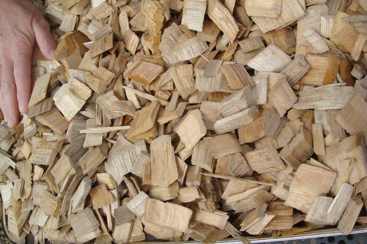 Unprocessed Wood Chips