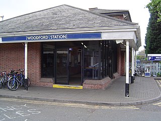 Woodford tube station London Underground station