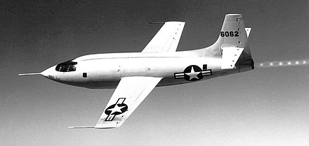 Bell X-1 in flight, 1947