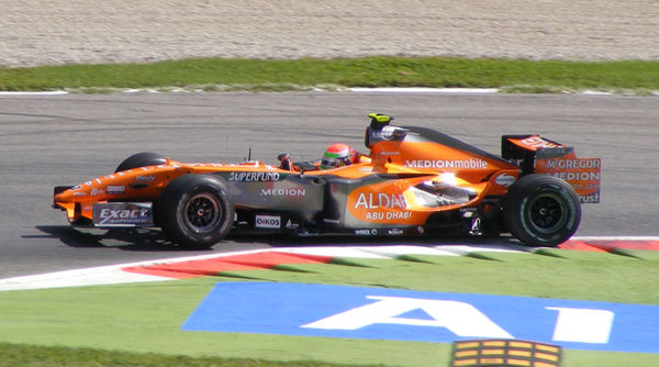 Spyker during the 2007 season