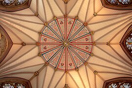 Ceiling of the York Minster Chapter House, York