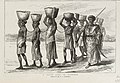 Groupe d'esclaves à Zanzibar, 1889