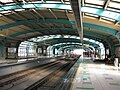 Side platforms of the former elevated station