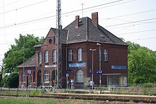 Bahnhof Zossen der ehemaligen Militäreisenbahn