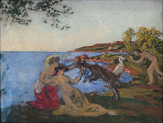 Sujet mythologique (vers 1903). Saint-Pétersbourg, musée de l'Ermitage.