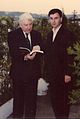 Жак Клод Вилар и Дејан Стојановић у Паризу, маја 1990.