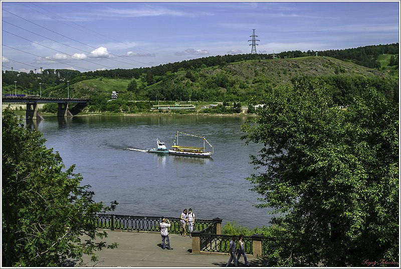 File:Вид на правый берег реки Томь. Кемерово. - panoramio.jpg