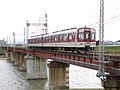 近鉄道明寺線大和川鉄橋