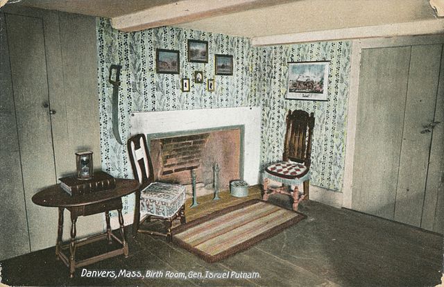 Birth room of General Putnam in Danvers, Massachusetts