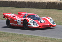 La Porsche 917 K, victorieuse de l'édition 1970
