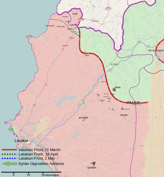 File:2014 Latakia Offensive Map.svg