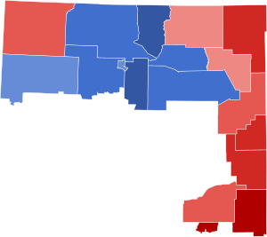 2022 Congressional Election in New Mexico's 3rd District.svg