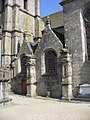 Eglise Notre Dame de Saint (16.-18.Jh.)Thegonnec im Renaissancestil-Umfriedeter Pfarrbezirk(enclos Paroissial)-Departement Finistere-Region Bretagne