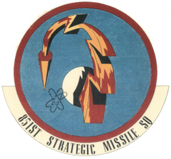 Emblem of the 851st Strategic Missile Squadron