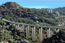 Viaduc du Rank vanaf Gorbio