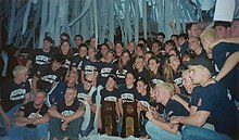 The 2007 Auburn teams celebrate their national titles at Toomers Corner in Auburn AUBCELEBRATE.jpg