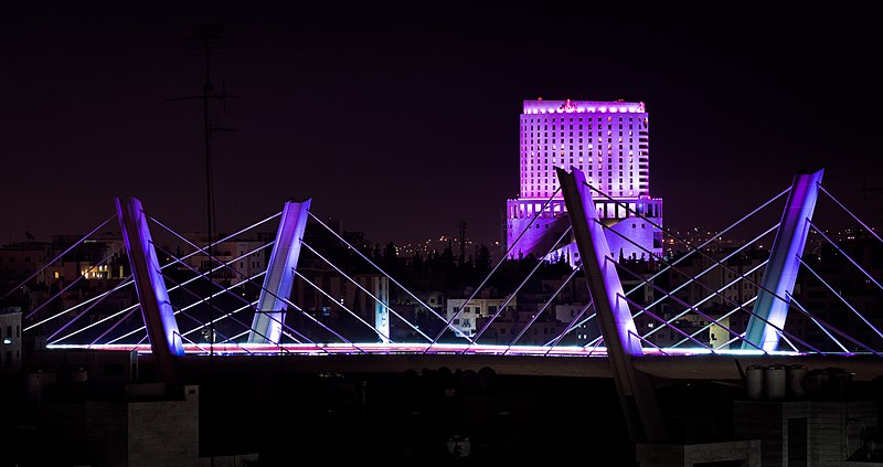 File:Abdoun Bridge - Amman.jpg