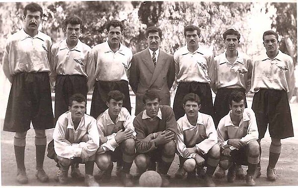 Football team in early 1940s was formed from railway workers