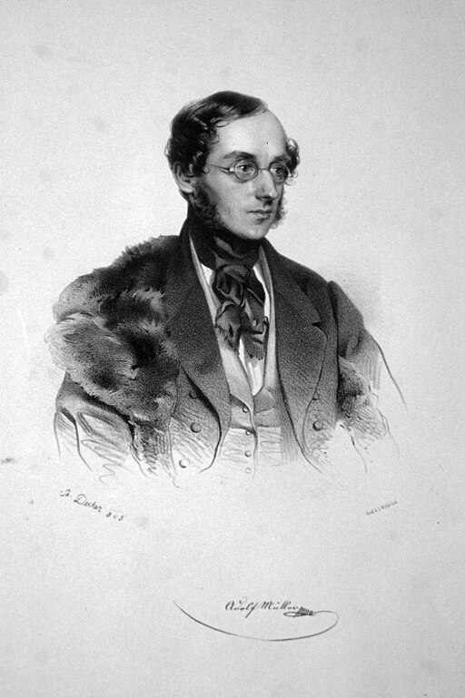 Adolf Müller senior, ca 1842