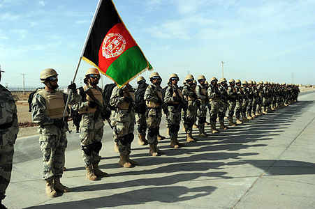 Afghaanse grenspolitie in Herat (2011)