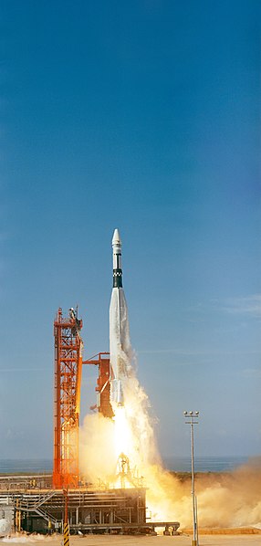 File:Agena Target Docking Vehicle on 11 November 1966.jpg