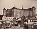 Vista do Alcázar em 1866, por Casiano Alguacil.