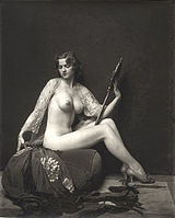 Johnston's photo of Ziegfeld Follies showgirl Dorothy Flood