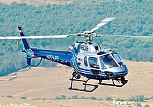 Anaheim Police Department's AS350 B2, known Angel