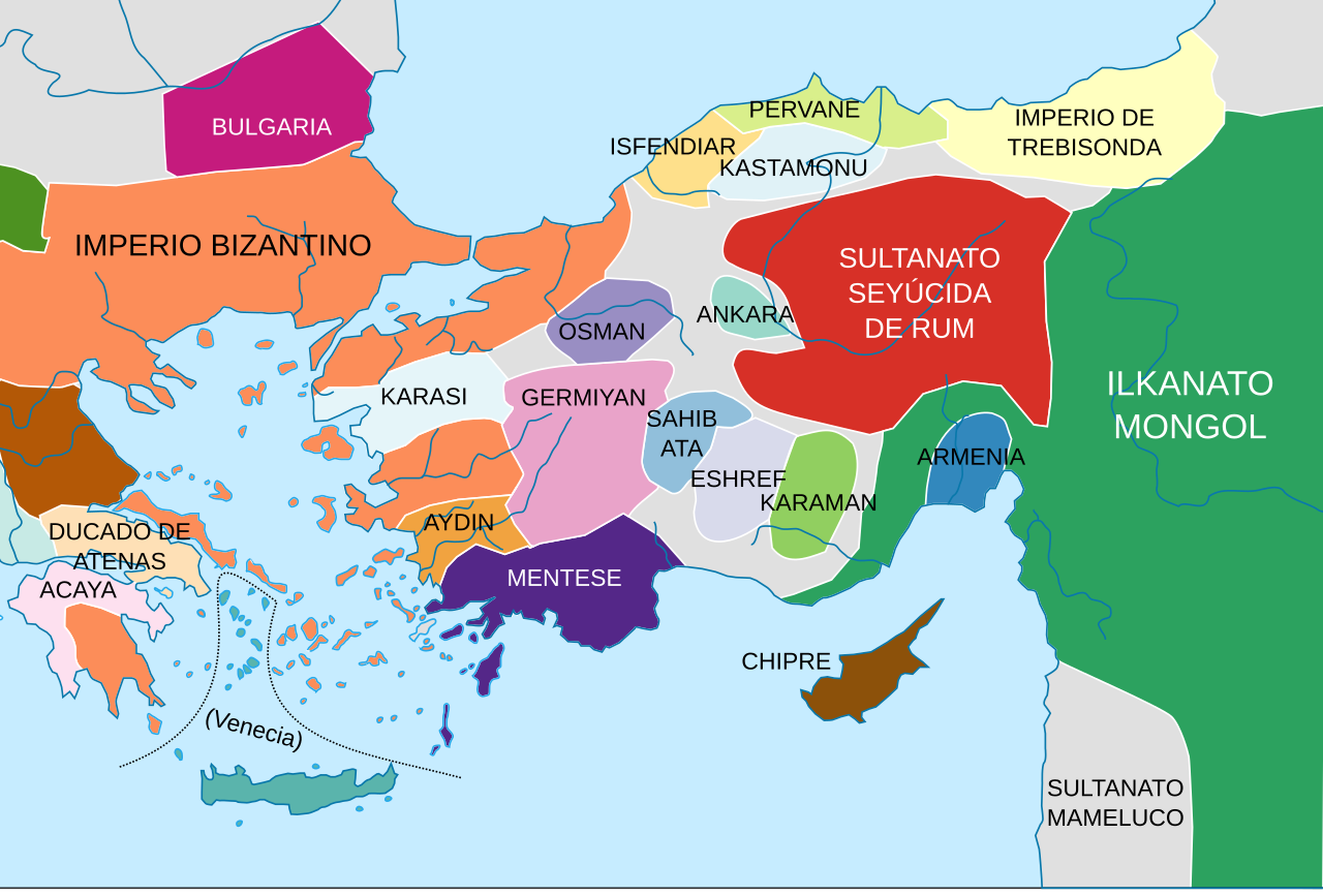 anatolian peninsula map