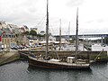 La galéasse norvégienne Anna Rosa dans le port-musée