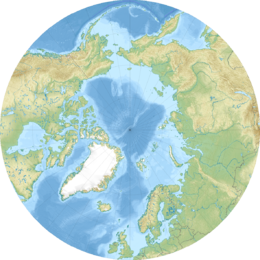 Mappa di localizzazione: Mar Glaciale Artico